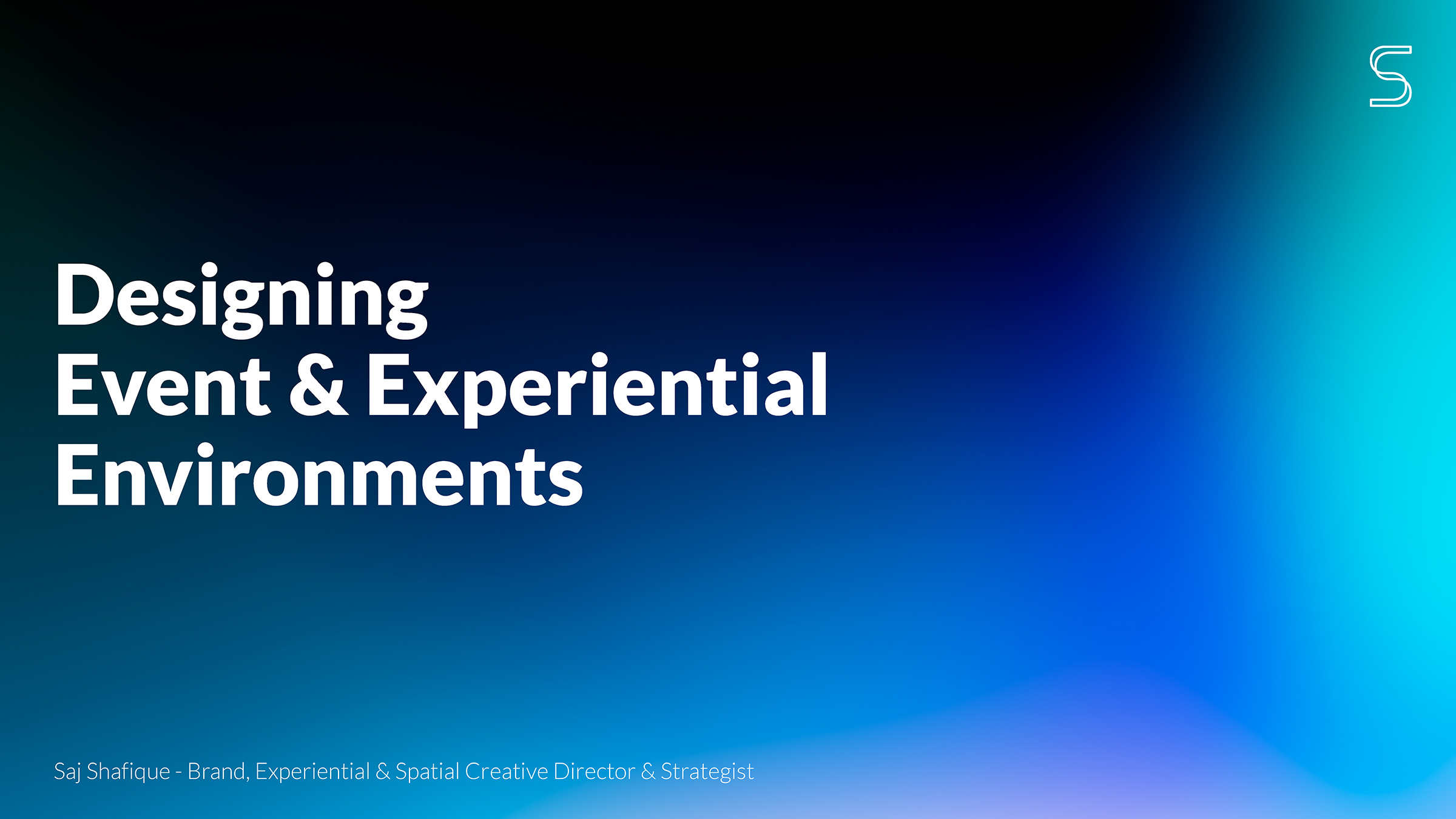 event and experiential design portfolio