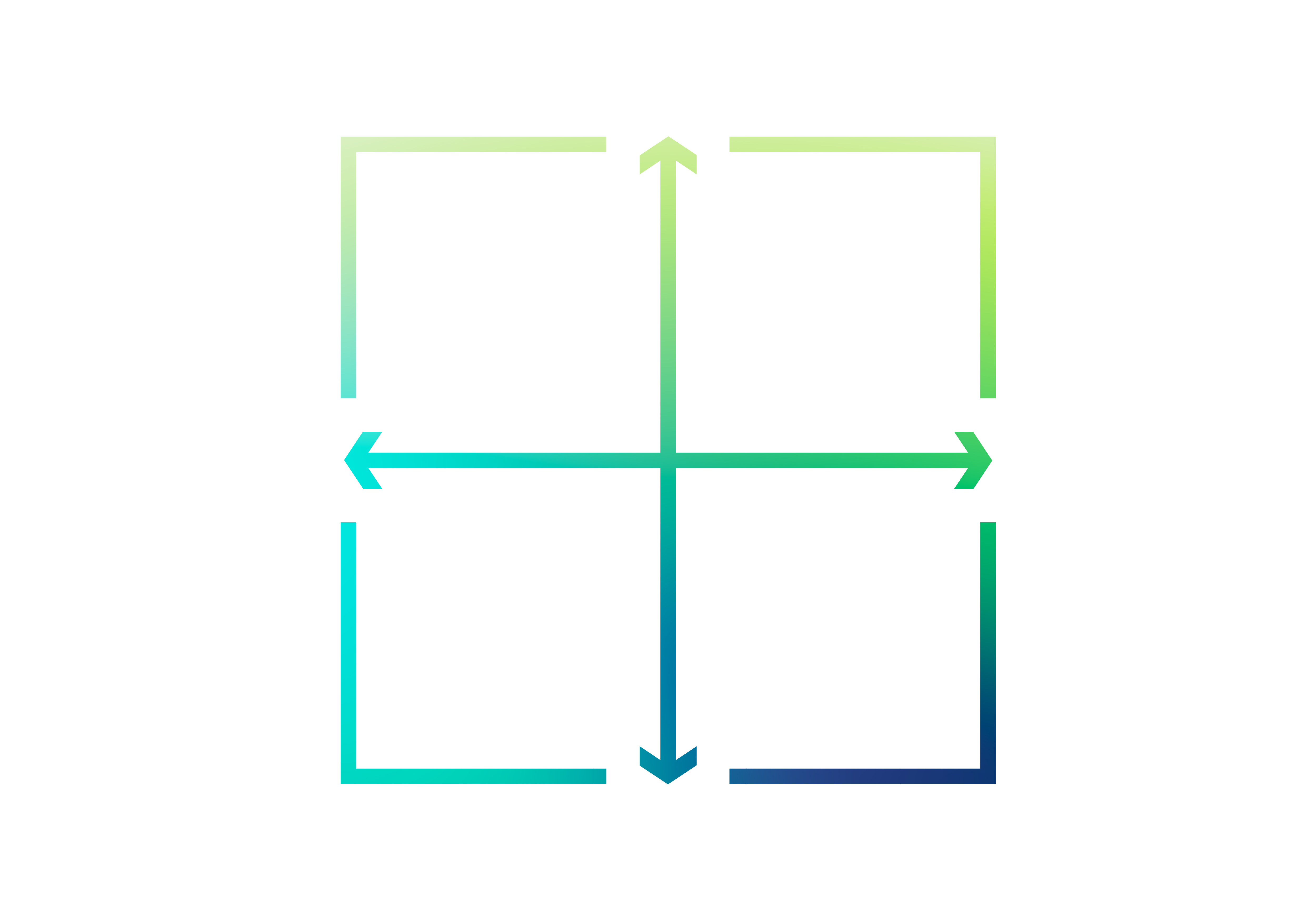 Brand positioning matrix mapping competitive and perceptual space